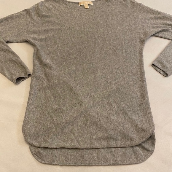 MICHAEL KORS Lightweight Knit Sweater Grey Size XS - Picture 2 of 6